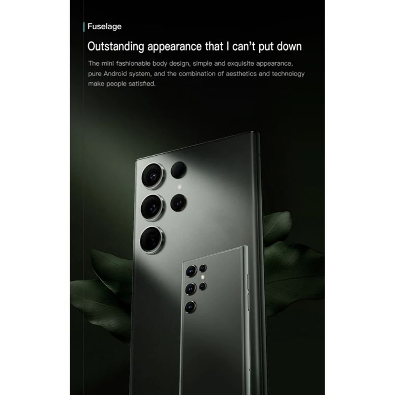 Soyes S23 Pro Android 8.1 2GB+16GB Unlocked Mini Smartphone, 3.0 inch Mini Phone The World's Smallest Cell Phone 3G Network smar